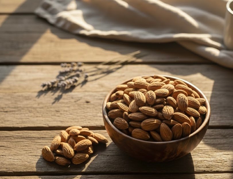 Amandes marocaines marcona- لوز مغربي ماركونا