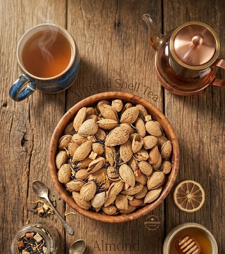 Amandes grillées en coque - لوز محمص بالقشرة
