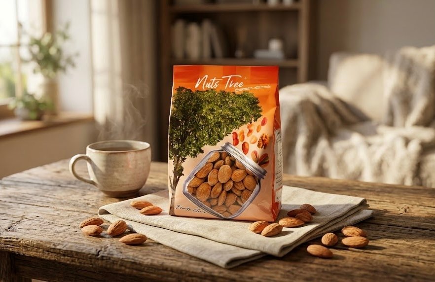 Amandes beldi grillées - لوز بلدي محمص